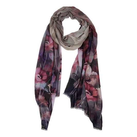 Floral Cotton Modal Designer Scarf