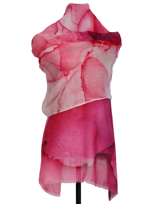 Abstract Cotton Modal Designer Scarf