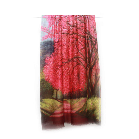 Floral Cotton Modal Designer Scarf