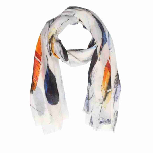 Animal Print Cotton Modal Designer Scarf