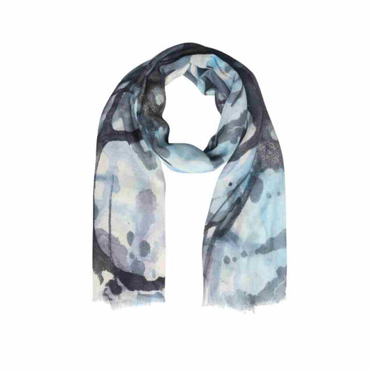 Abstract Cotton Modal Designer Scarf