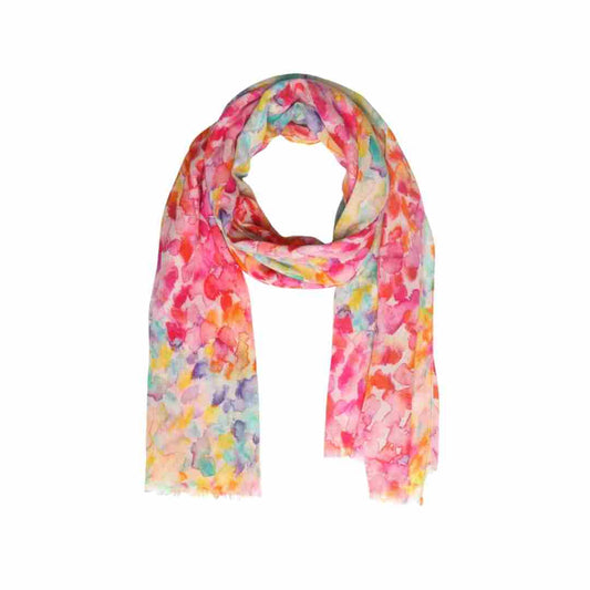 Abstract Cotton Modal Designer Scarf