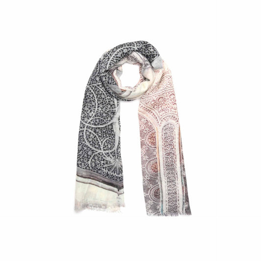 Architectural Modal Silk Designer Scarf