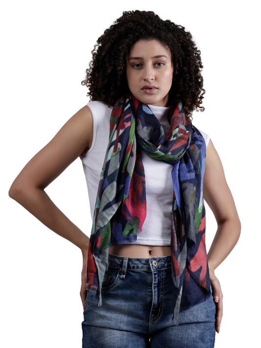 Tropical Modal Silk Designer Scarf