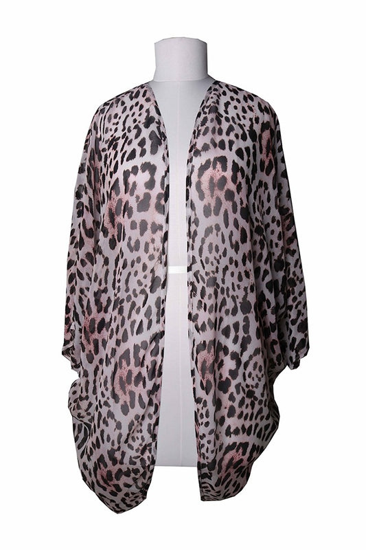 Kimono à imprimé animalier