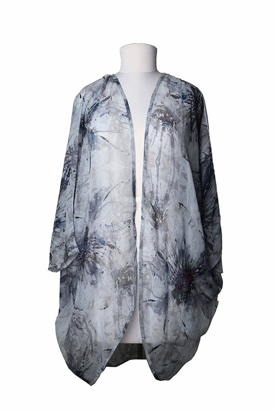 Kimono fantaisie florale